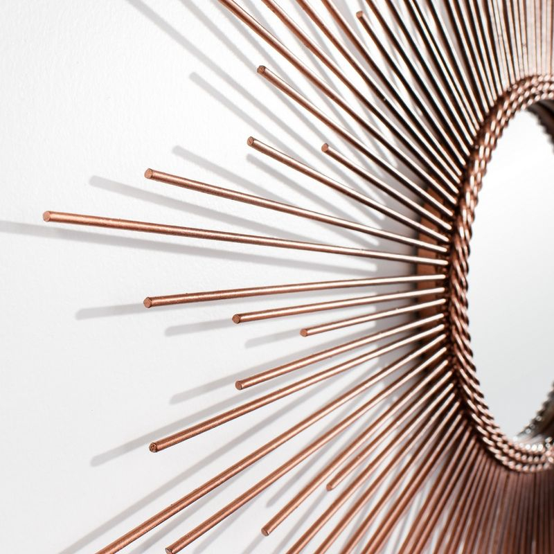 Genevieve Sunburst Mirror - Copper - Safavieh