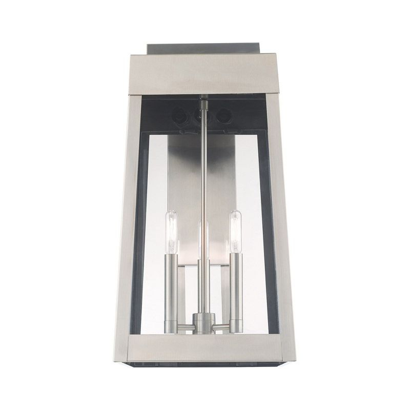 Livex Lighting Oslo 3 - Light Wall Light in  Brushed Nickel