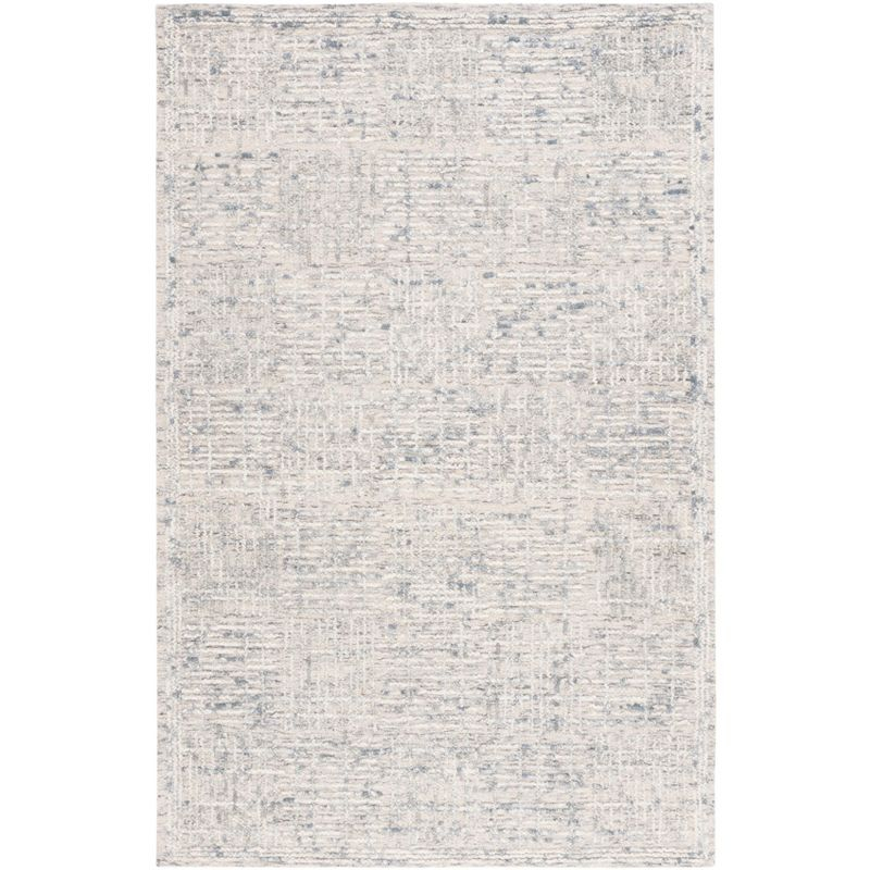 Abstract ABT275 Hand Tufted Indoor Area Rug - Light Blue/Ivory - 5'x8' - Safavieh