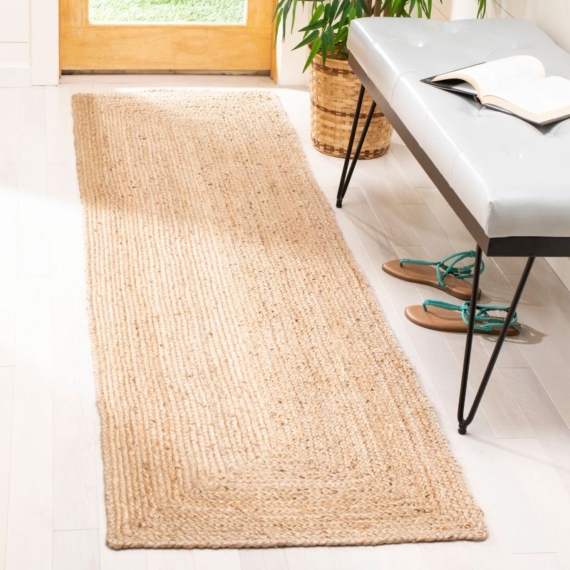 Cape Cod CAP252 Hand Woven Runner Rug - Natural - 2'3"x12' - Safavieh.