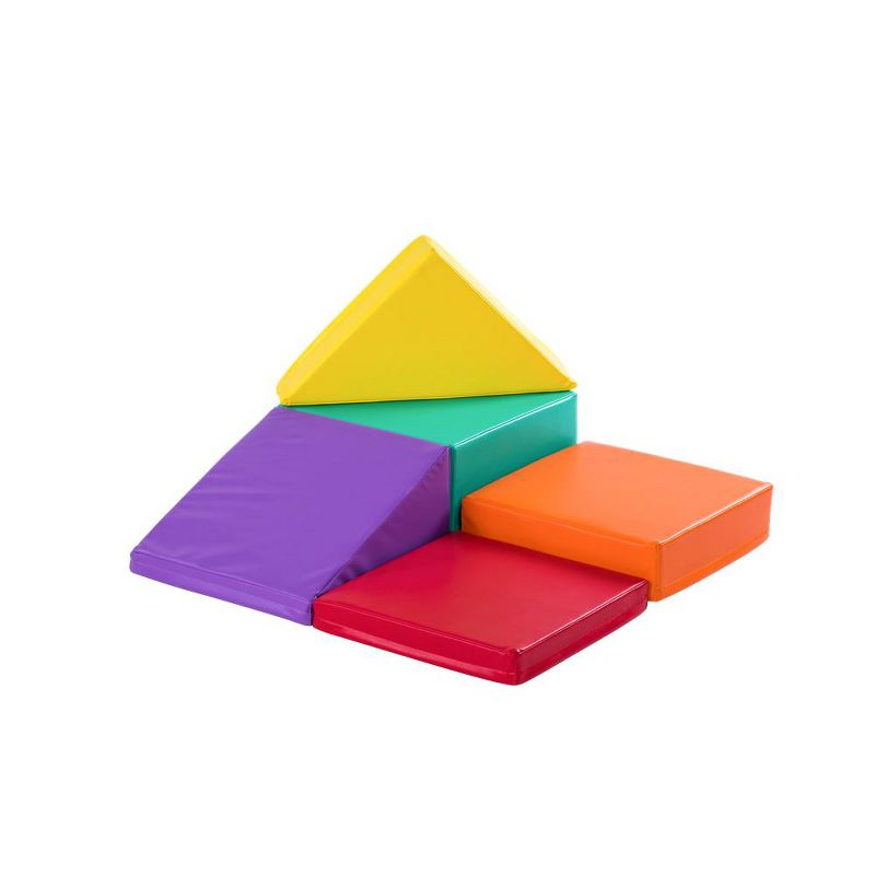 New Bounce 5 Pc Corner Soft Play Area Set