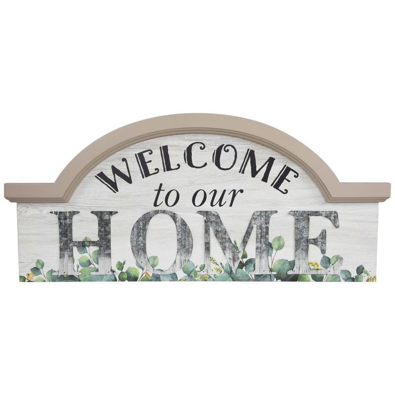 Northlight Welcome to Our Home Wall Sign - 29.75"