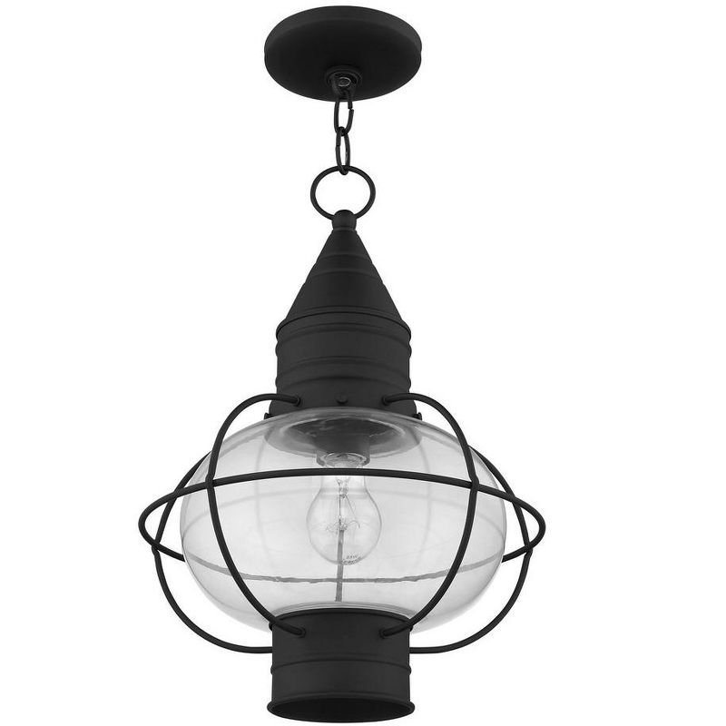 Livex Lighting Newburyport 1 - Light Pendant in  Black