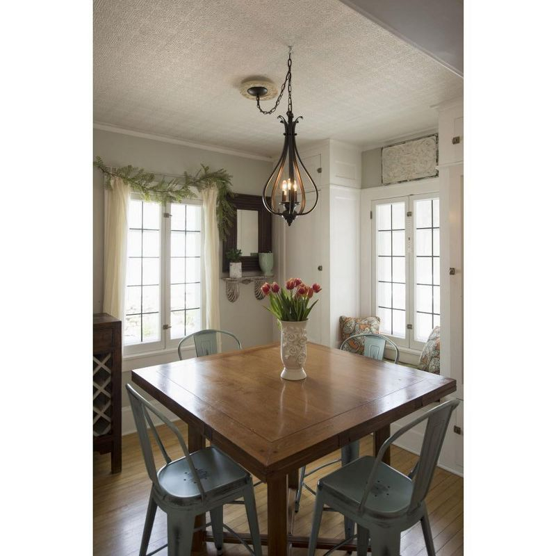 Vaxcel Monrovia 3 - Light Pendant in  Brushed Nickel