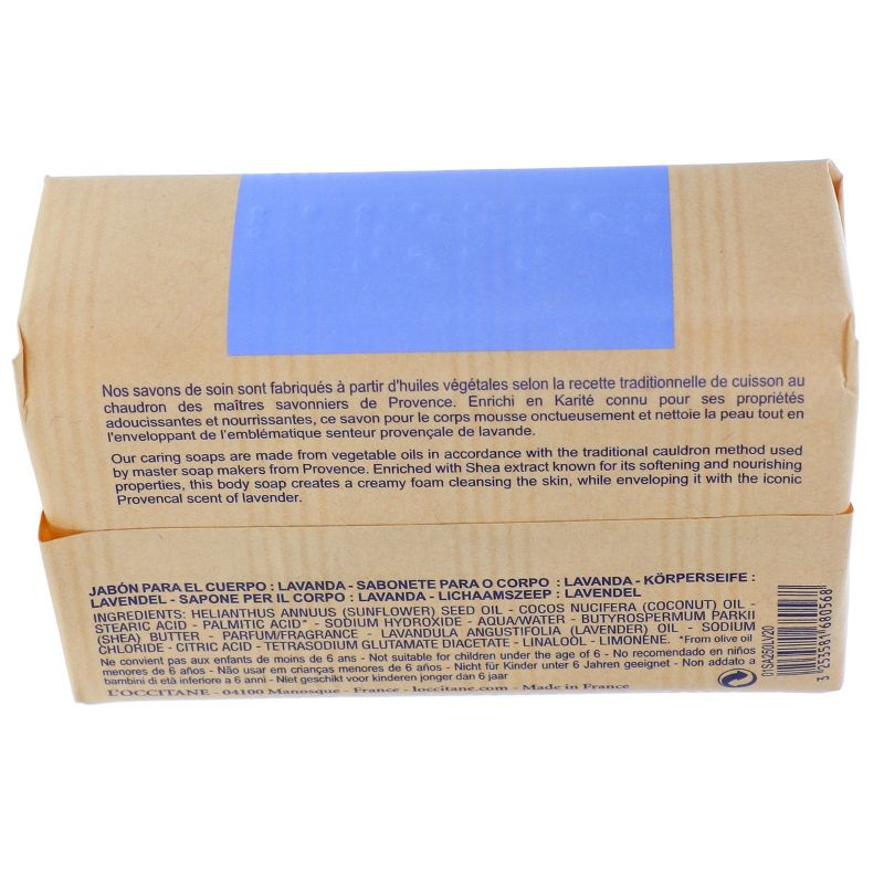 L'Occitane Extra-Gentle Vegetable Based Soap Enriched with Shea Butter 8.8 oz