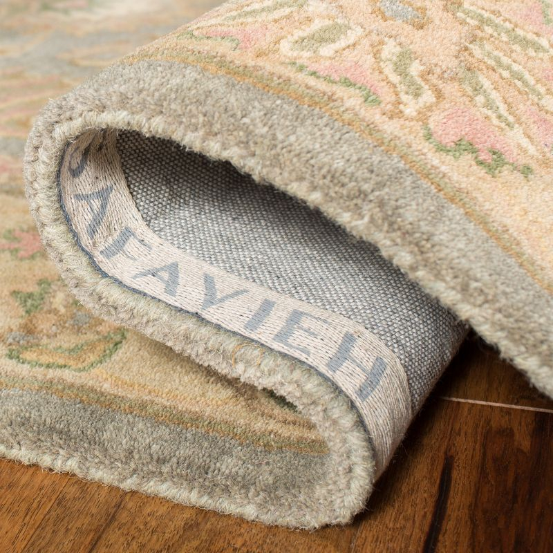Heritage HG343 Hand Tufted Area Rug - Blue/Beige - 3'x5' - Safavieh.