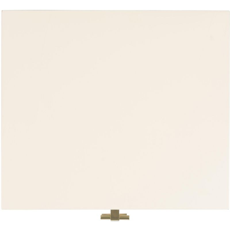 Genevieve 2 Drawer Nightstand - Cream/White Washed - Safavieh.
