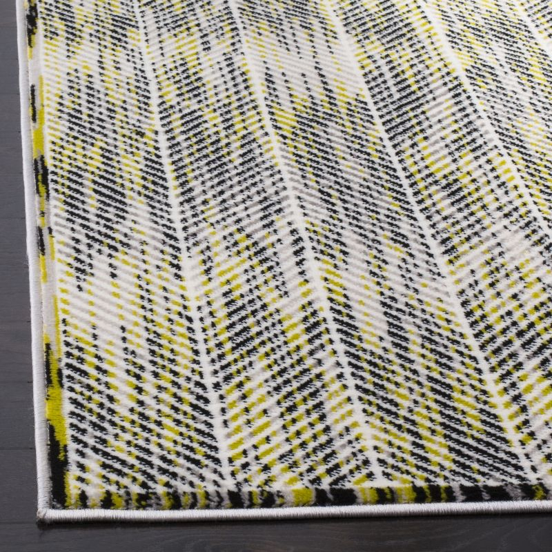 Skyler SKY194 Power Loomed Indoor Area Rug - Grey/Green - 9'x12' - Safavieh