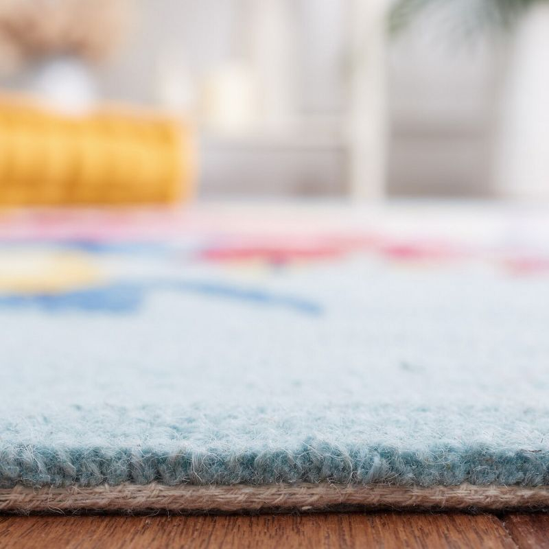 Chelsea HK219 Hand Tufted Runner Rug - Blue/Rose - 2'3"x8' - Safavieh.