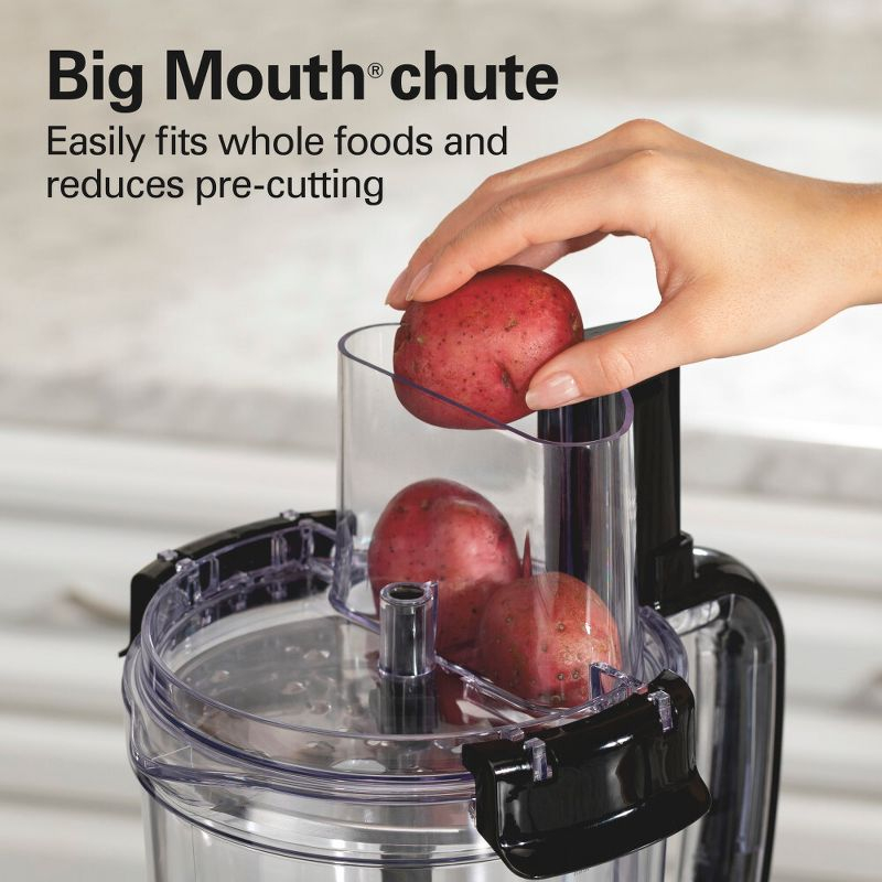 Hamilton Beach 12 Cup Stack and Snap Food Processor