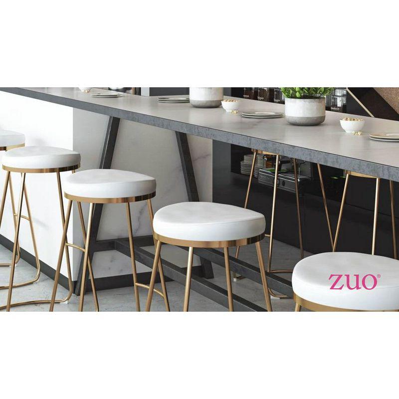 Zuo Smart Dining Chair (Set of 2) Burnt Orange
