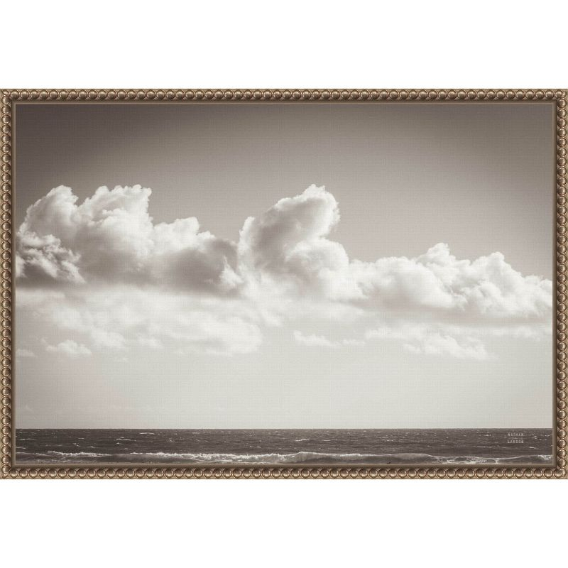 Amanti Art Venice Beach by Nathan Larson Canvas Wall Art Print Framed 23 x 16