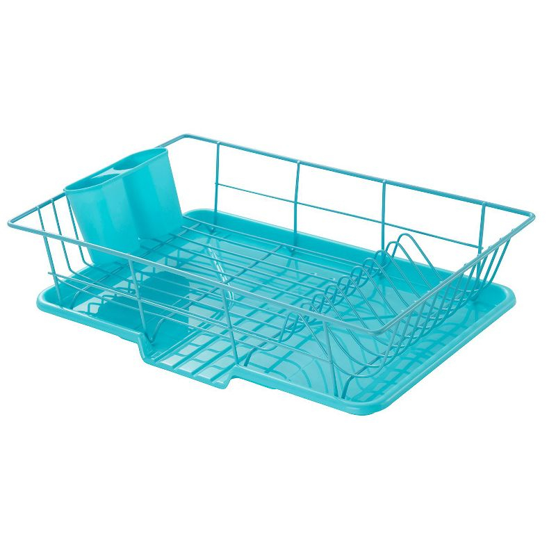 Red Barrel Studio® Steel 3-Piece Large Dish Drainer by Sweet Home Collection