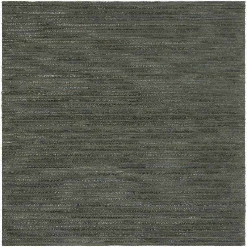 Cape Cod CAP504 Woven Indoor Area Rug - Dark Green - 6'x6' - Safavieh