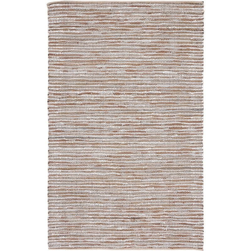 Vintage Leather VTL205 Hand Woven Area Rug - Beige/Ivory - 8'x10' - Safavieh.