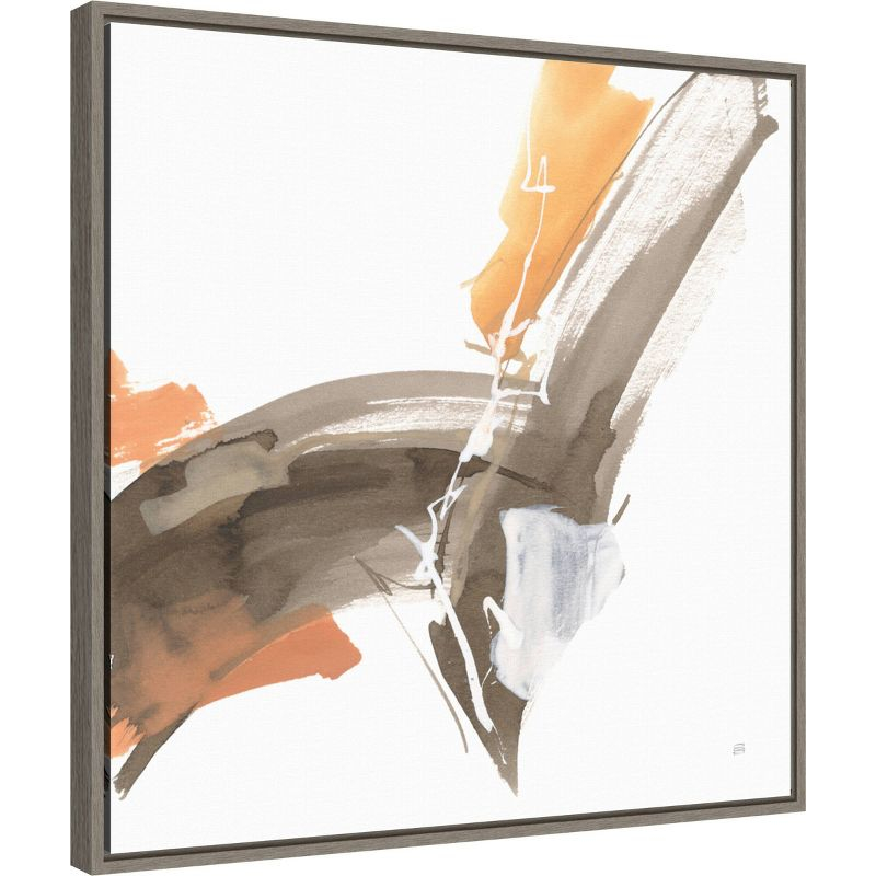 22" x 22" Melody IV by Chris Paschke Framed Canvas Wall Art Print - Amanti Art: Modern Lithograph, Polystyrene Frame