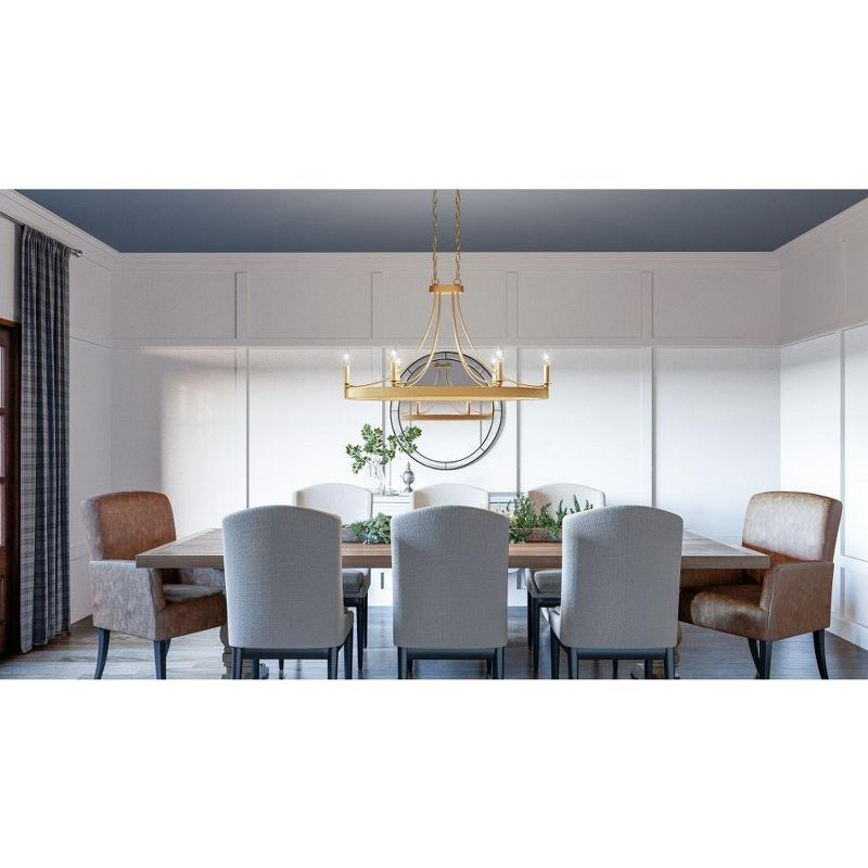Quoizel Lighting Aspyn 6 - Light Pendant in  Light Gold