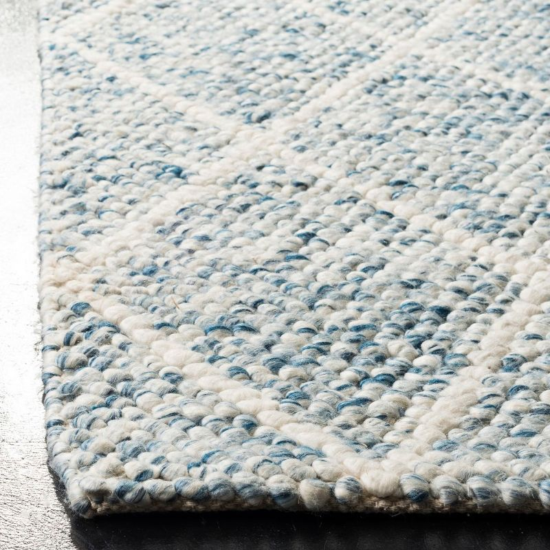 Natura NAT712 Hand Woven Area Rug - Ivory/Blue - 6'x9' - Safavieh.