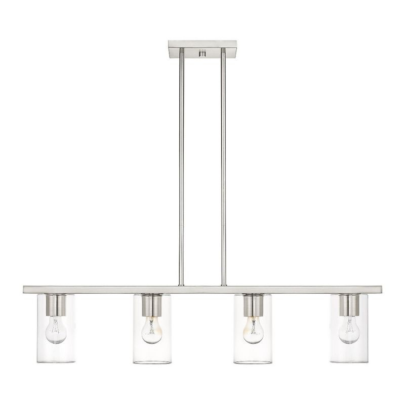 Livex Lighting Zurich 4 - Light Chandelier in  Brushed Nickel