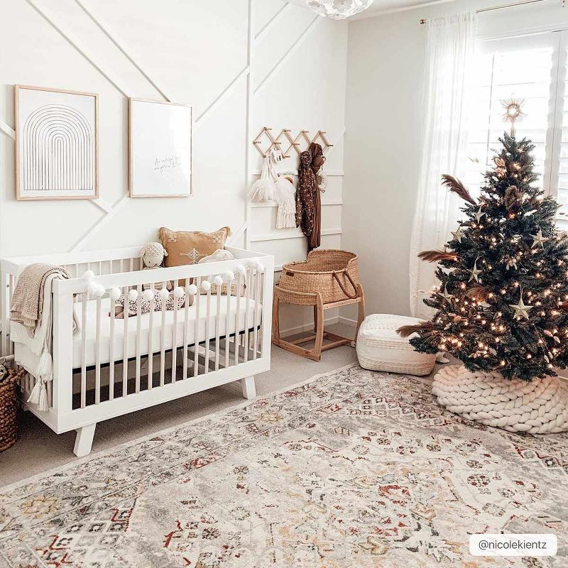 Hauteloom Rectangle Area Rug   Taupe