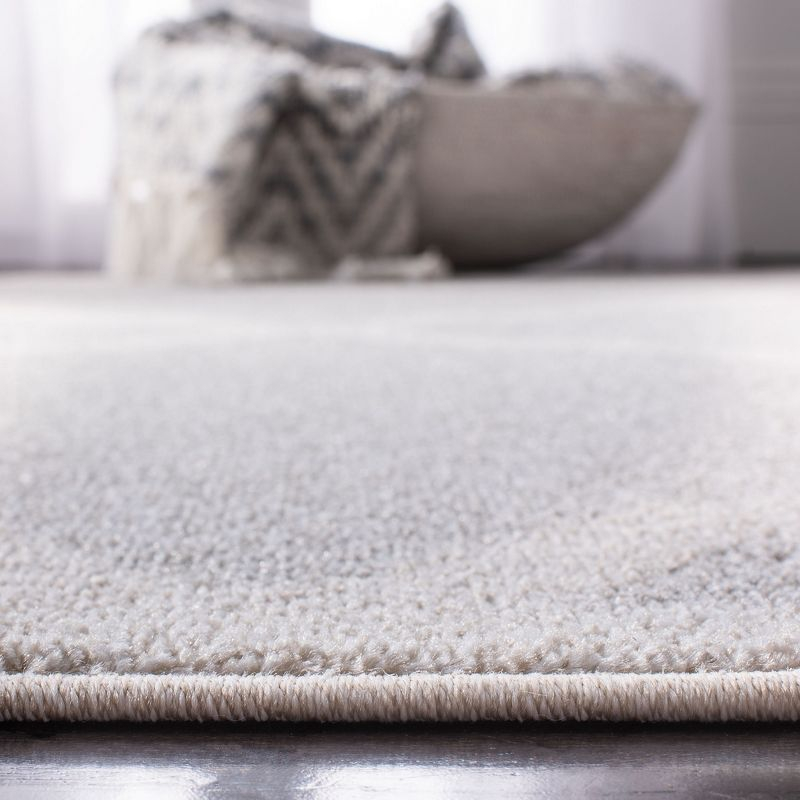 Amherst AMT421 Power Loomed Indoor Area Rug - Light Grey/Beige - 4'x6' - Safavieh