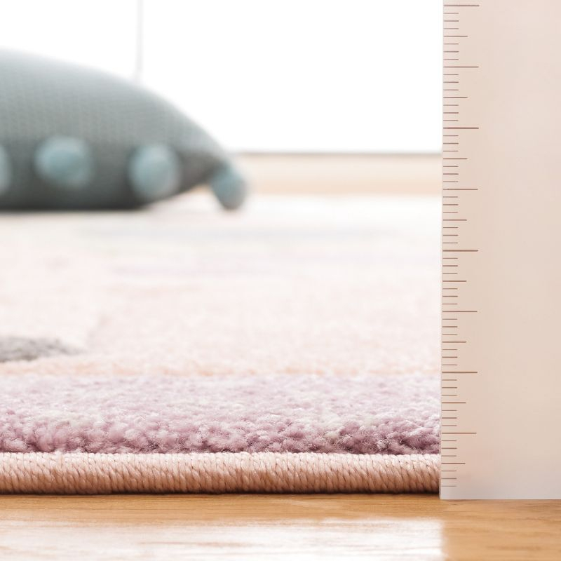 Carousel Kids  CRK120 Loomed Indoor Area Rug - Blush Pink - 2'3"x4' - Safavieh