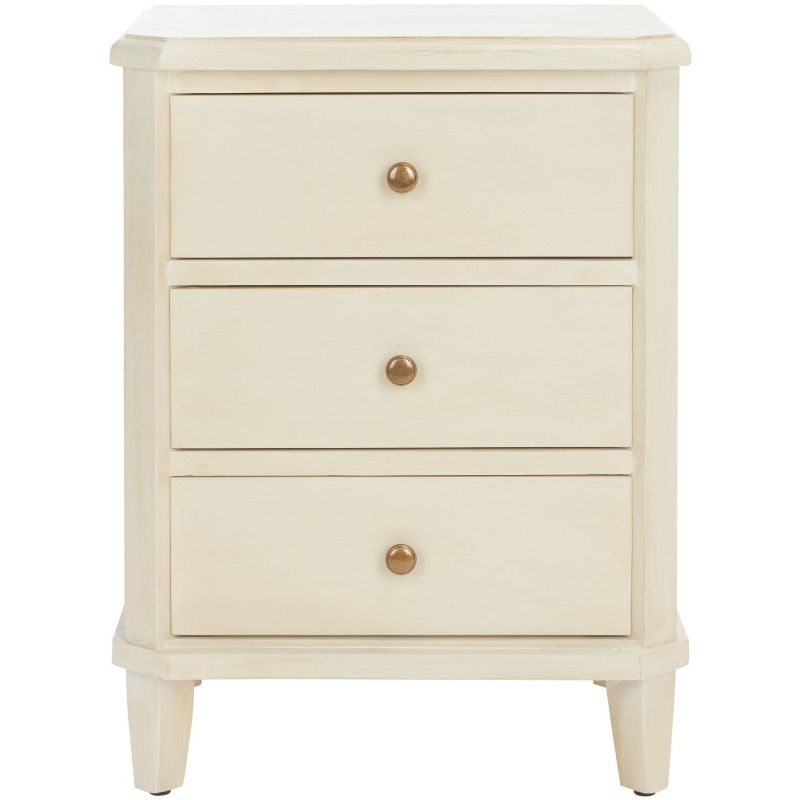 Joe Nightstand Withstorage Drawers - AMH6629 - Barley - Safavieh Couture