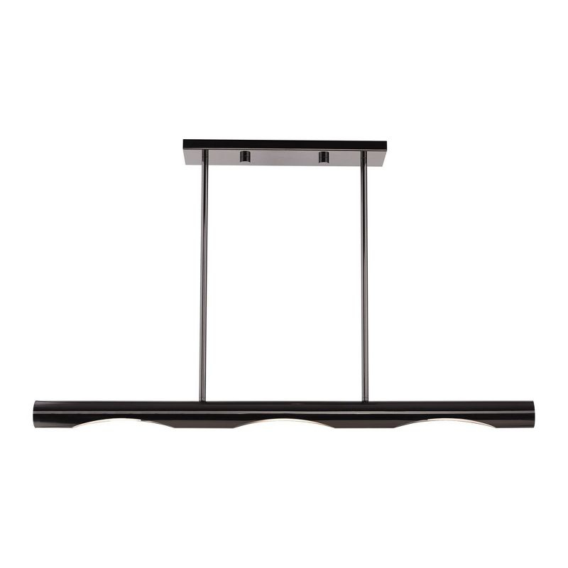 Livex Lighting Acra 3 - Light Chandelier in  Black Chrome