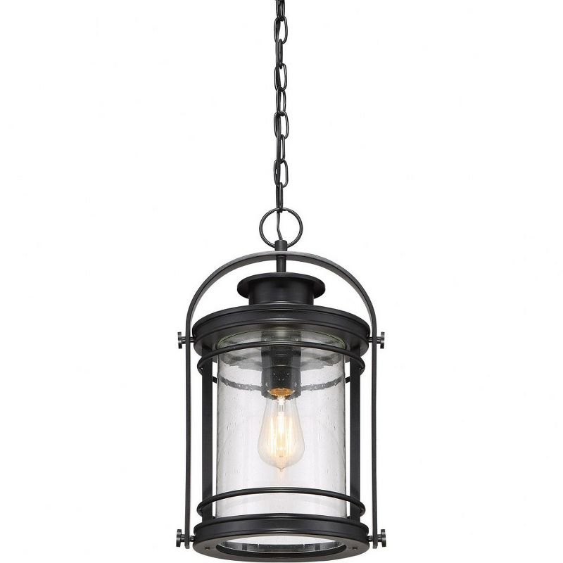 Quoizel Lighting Booker 1 - Light Pendant in  Mystic Black