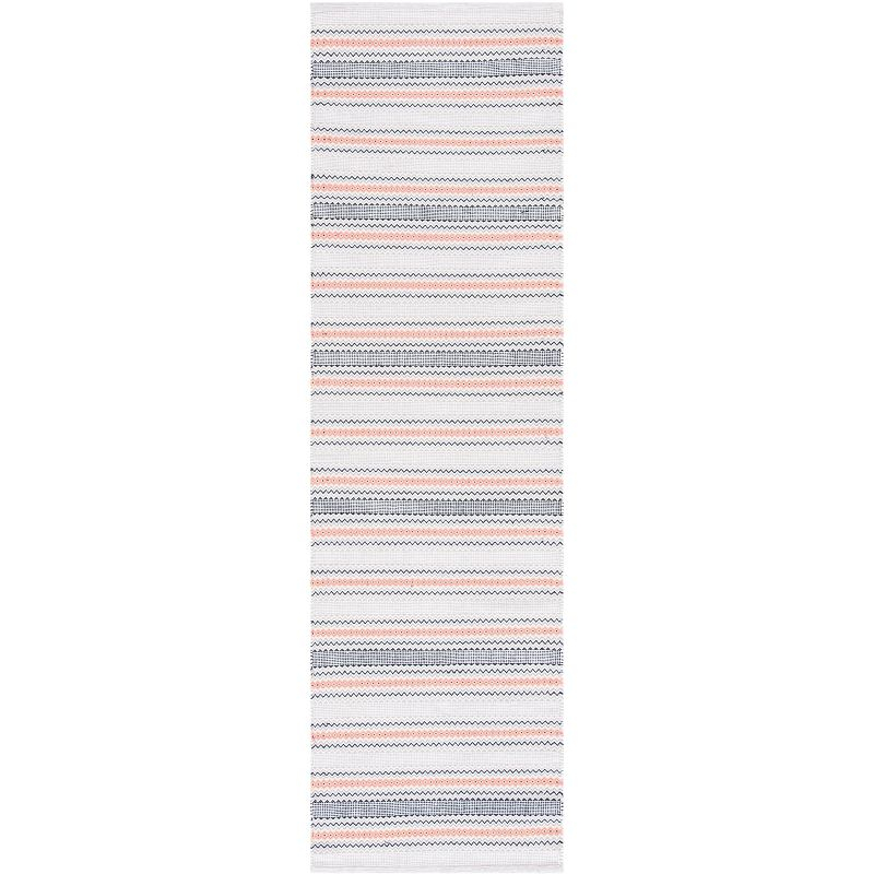 Montauk MTK536 Hand Woven Runner Rug - Pink/Beige - 2'3"x8' - Safavieh.