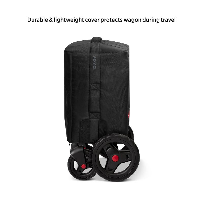 Radio Flyer Voya Stroller Wagon Accessory Travel Cover - Black