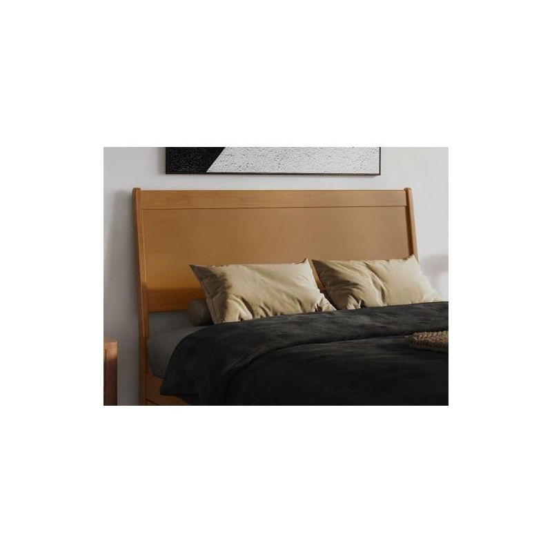 AFI Furnishings Casanova Queen Solid Wood Panel Headboard in White
