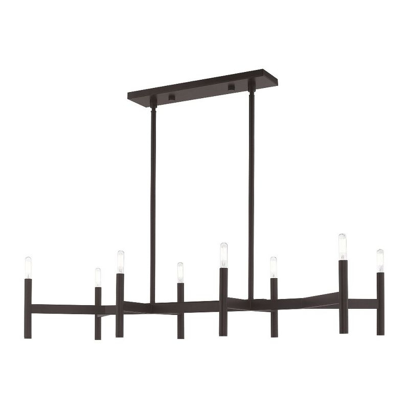 Livex Lighting Copenhagen 8 - Light Chandelier in  Bronze