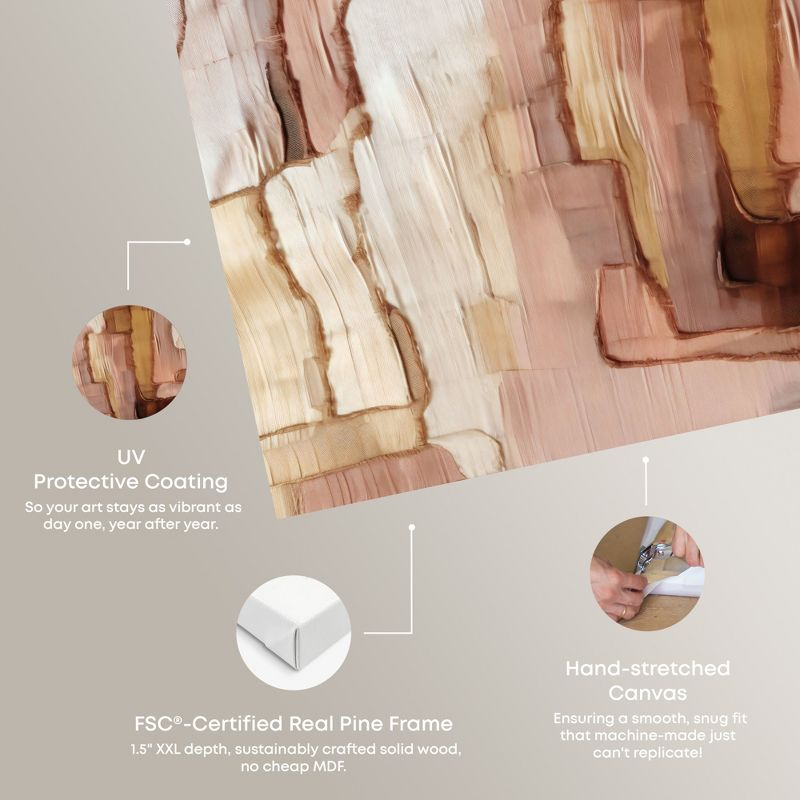 Art Remedy Proper Boho Abstract Wall Art, 54" x 36", Gallery Wrapped