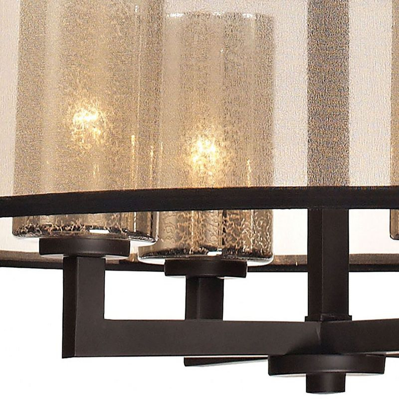 Elk Home Diffusion 4 - Light Chandelier in  Oil Rubbed Bronze