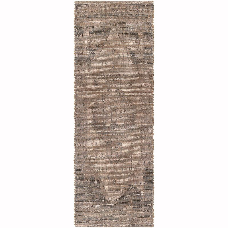 Unique Loom 2' 2 x 6' 1 Chenille Jute  Runner Rug