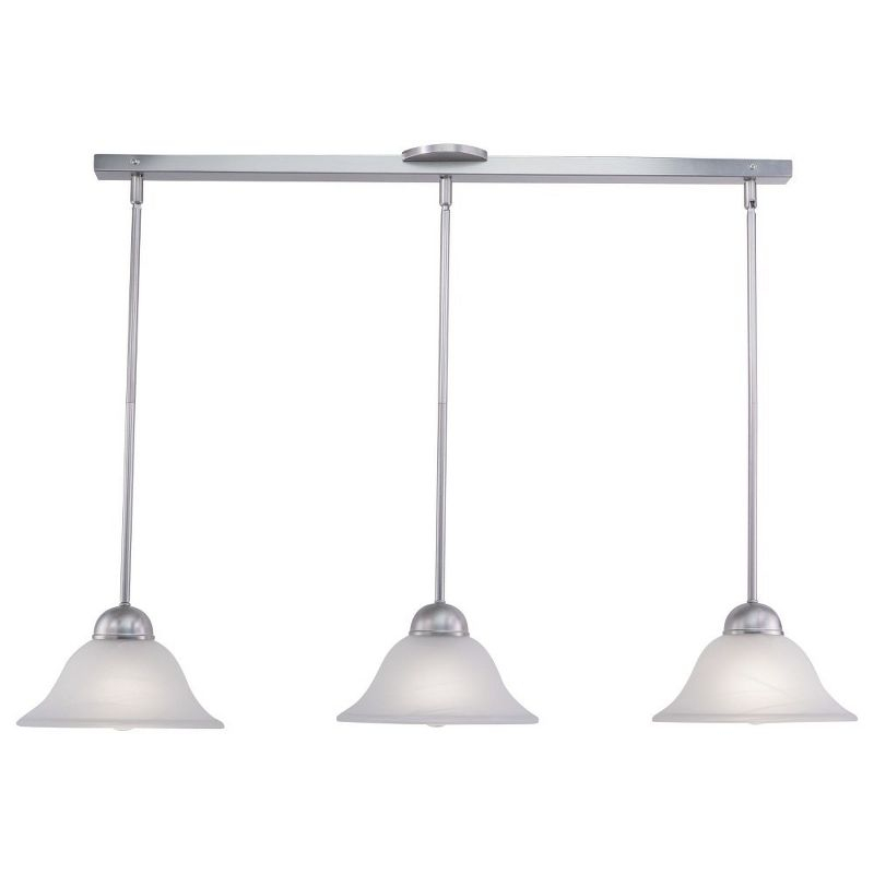 Vaxcel Da Vinci 3 - Light Pendant in  Brushed Nickel