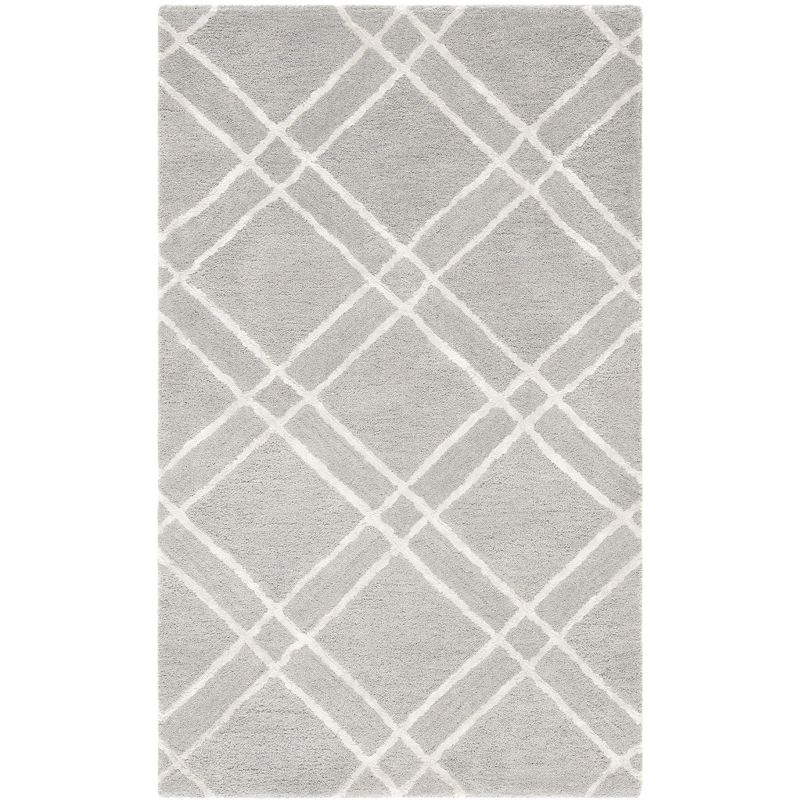 Himalaya HIM901 Handmade Accent Rug - 2'x3' - Grey/Silver - Safavieh