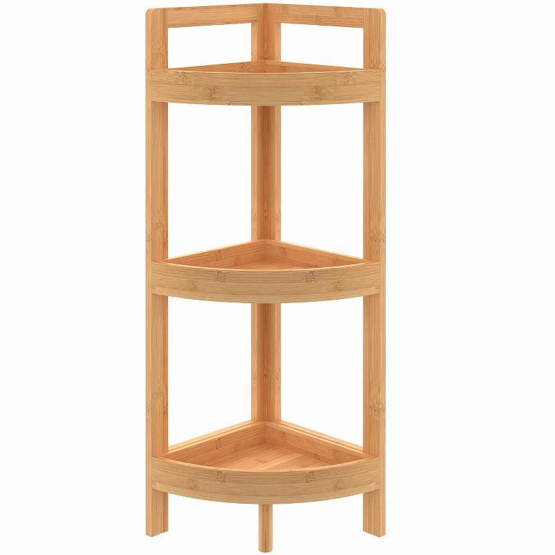 ClosetMaid 3-Tier Bamboo Corner Shelf - ClosetMaid