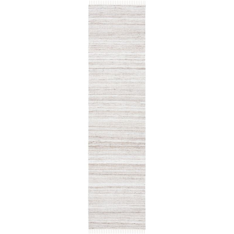 Kilim KLM551 Hand Loomed Runner Rug - Ivory/Brown - 2'3"x9' - Safavieh.