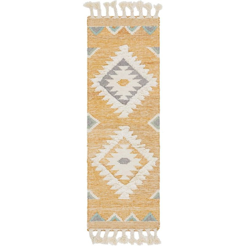 Unique Loom 2' 2 x 6' 1 Mesa Papago Gold Area Rug