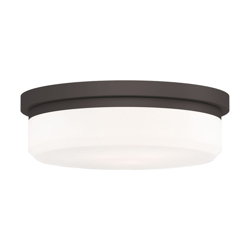 Livex Lighting Stratus 3 - Light Flush Mount in  Bronze