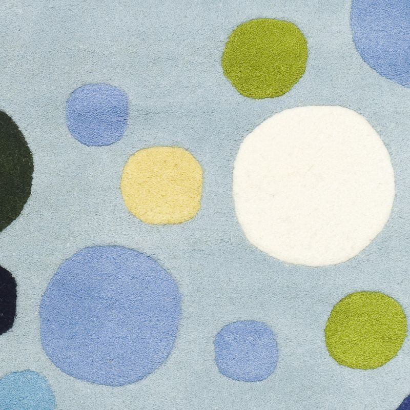 Soho SOH753 Hand Tufted Indoor Area Rug - Blue/Multi - 6'x9' - Safavieh
