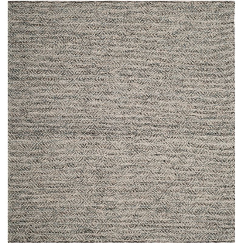 Natura NAT503 Hand Woven Indoor Area Rug - Camel/Grey - 8'x8' - Safavieh