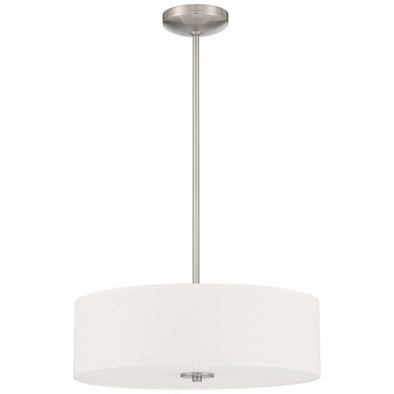 Access Lighting Mid Town 3 - Light Pendant in  Brushed Steel