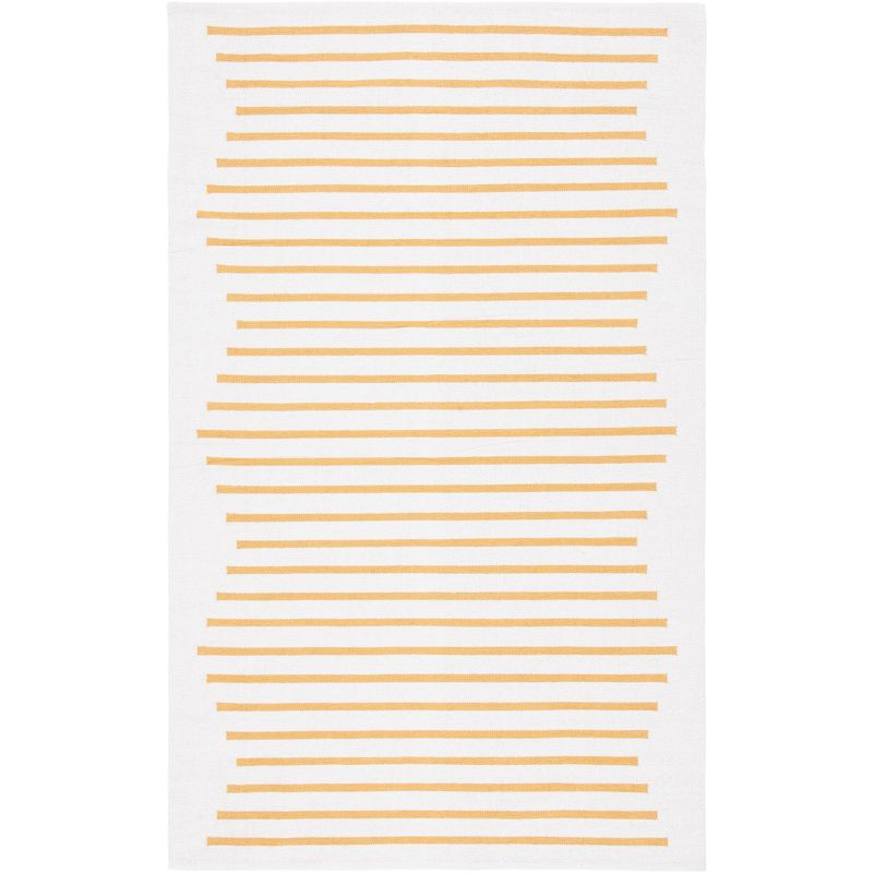 Montauk MTK313 Hand Woven Indoor Accent Rug - Ivory/Gold - 3'x5' - Safavieh