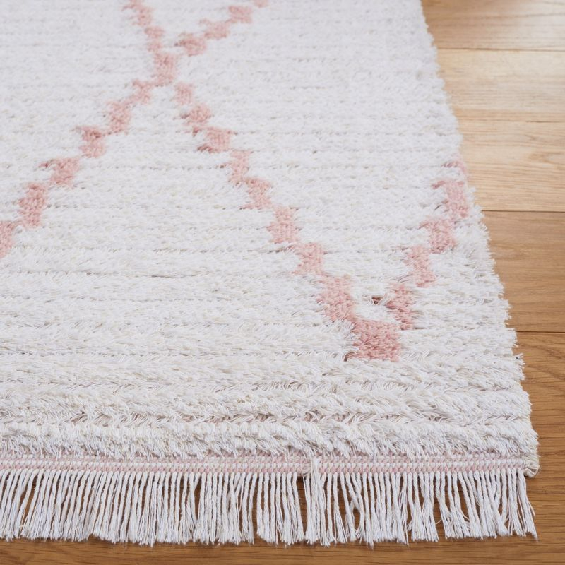 Augustine AGT850 Power Loomed Area Rug - Ivory/Pink - 8'x10' - Safavieh.