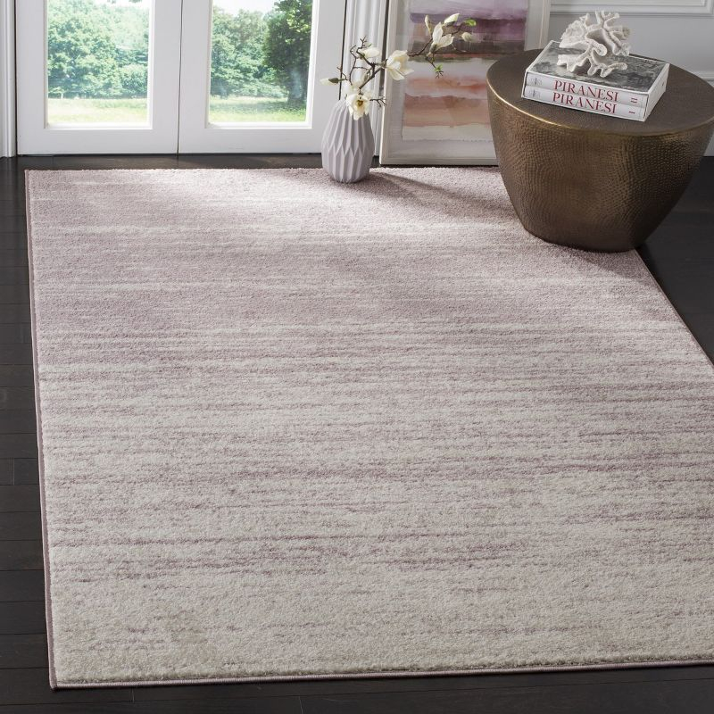 Adirondack ADR113 Machine Made Indoor Area Rug - Cream/Purple - 6'x9' - Safavieh