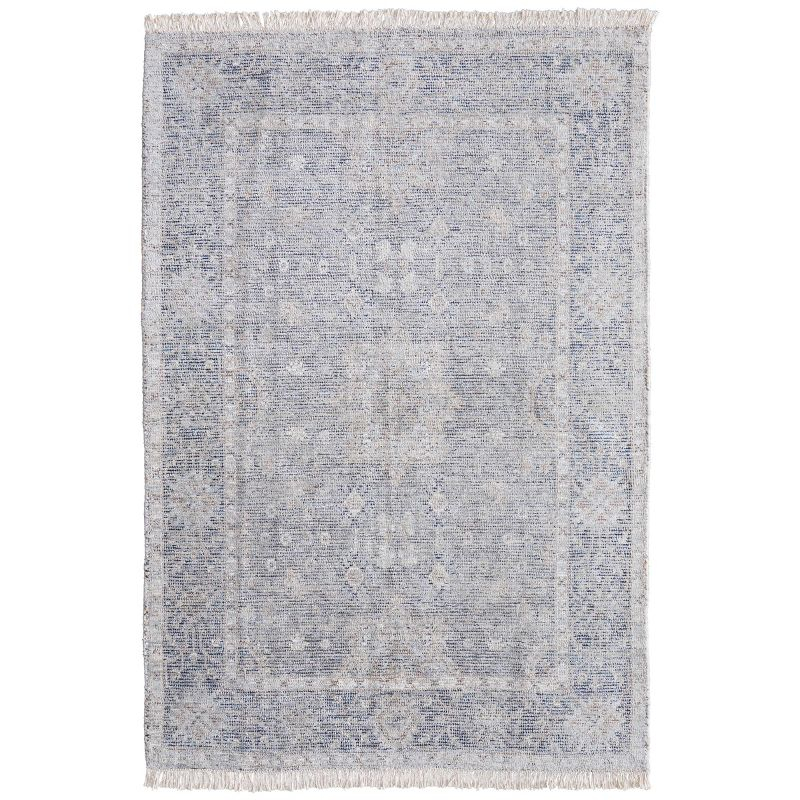 Caldwell Transitional Distressed Gray/Blue/Taupe Area Rug