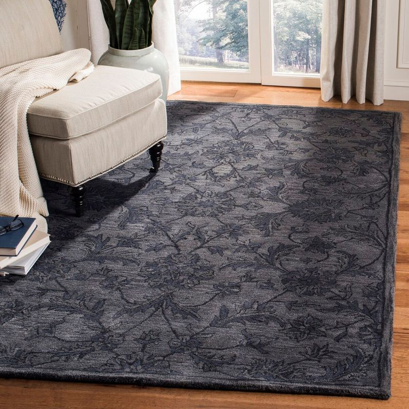 Antiquity AT824 Hand Tufted Indoor Area Rug - Grey/Multi - 5'x8' - Safavieh